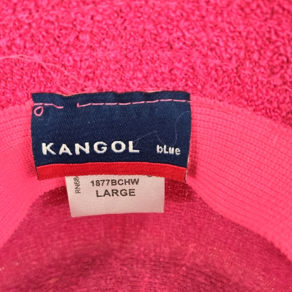 Rare Kangol Blue - Hot Pink Terry Bucket Hat - Picture 5 of 5